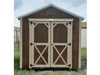 Utility shed 8x10 storage building sheds