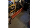 Husqvarna tractor snow blade, mount and tire chains