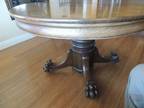 Antique Oak Round Table