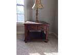 Furniture. 2 end tables,