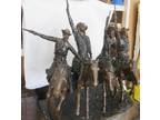 Fredric Remington Bronze Sulpture