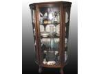 Antique Oak China Cabinet