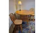 Table and 2 Stools, Bar Height