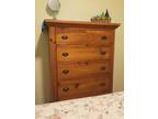 Full size bed and dresser
