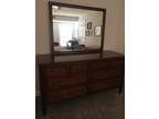 Dresser with mirror