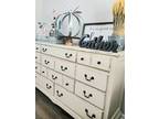 Vintage~Farmhouse ~Rustic~Wood~Buffet Dresser