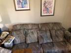 Hutch table and queen bed