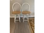 Two bar stools like new