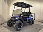 2014 Yamaha Gas EFI Golf Cart DELUXE STREET READY, Black Purple Fade