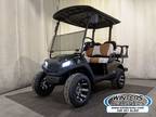 2014 Yamaha Gas EFI Golf Cart DELUXE STREET READY, Black Havoc