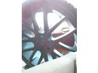 black 22 inch rims
