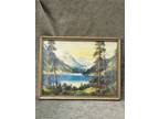 Vintage Water Color in Frame