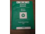 1989 Acclaim Service Manual