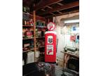 Vintage 1945 Wayne gas pump model 80 restored