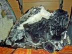 Exceptional and Beautiful Huge 9 lbs. 3.2 ozs Fluorite Crystal Cluster