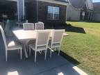 French Farmhouse Dining Table and 6 chairs