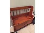 Wooden Storage Bench