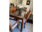 Dining set, Computer leather swivel chair