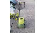 sunjoe corded lawnmower