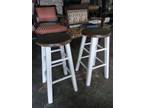 Pair of rustic stools