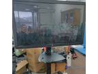 Giant 48" diagonal measured monitor with stand