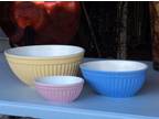 3 Piece Stoneware Bowl Set