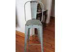 Flash Furniture 30" Metal Counter Stool Distressed
