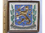Vintage De Porceleyne Fles Cloisonne Art Tile ~ ~ ~ *