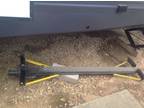 Travel trailer electric stabilizers