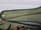 Vintage 4/4 Violin Antonius Stradivarius Copy w Case Made in Germany AS IS