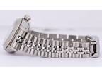 Rolex DateJust 26mm GRAY TAPESTRY 18K White Gold Steel Fluted JUBILEE 69174 BOX