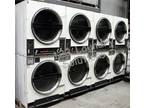Good Condition Speed Queen Stack Dryer 30LB 120V STD32DG Almond Finish Used