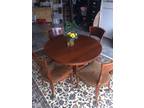 Cherry table and chairs
