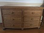 Wicker dresser