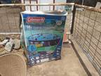 Coleman power steel 18x48 swimimg pool
