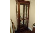 Curio Cabinet Oak