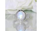 Silver Gemstone Ring.