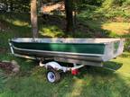 Fishing boat with trailer