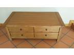 Oak coffee table