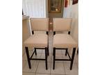 Bar Stools, new cloth