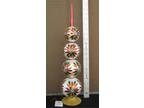 Christopher Radko ~ Standing Finial Tree Topper ~ Poinsettias ~~*
