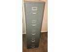 Metal 5 Drawer File Cabinet