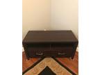 Brown 2 Drawer TV Stand