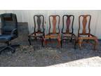 4 antique chairs