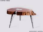Molten Wood Coffee Table at Aglow Exports Inc.