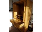 Solid wood amoire