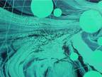 Green and Black Painting