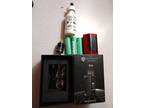 Brand new Reuleaux Wismec Vapor Mod and bottle of juice