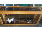 Beaitiful HAMMARY real wood behind the couch or entryway table
