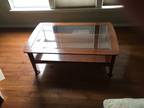 Matching coffee table and end table